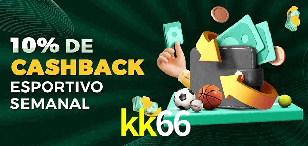 10% de bônus de cashback na kk66